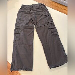 Pacsun Gray Cargo Pants